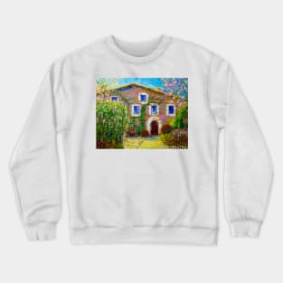 Open gate to the blooming garden. Ventallo Village Crewneck Sweatshirt